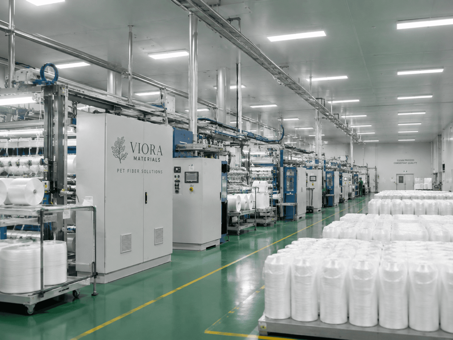 Specialized nonwoven production partner facility