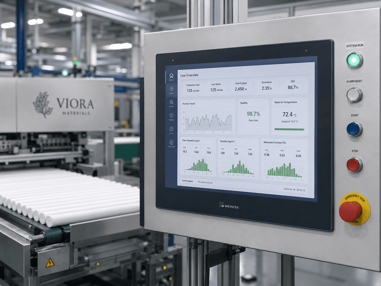 Production process quality monitoring